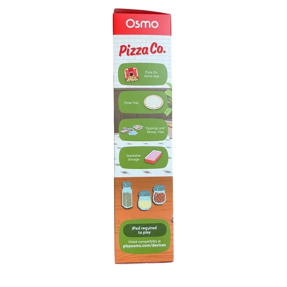 Osmo Pizza Co. Educational Game for Kids Ages 4-7 Math Learning White Boys
